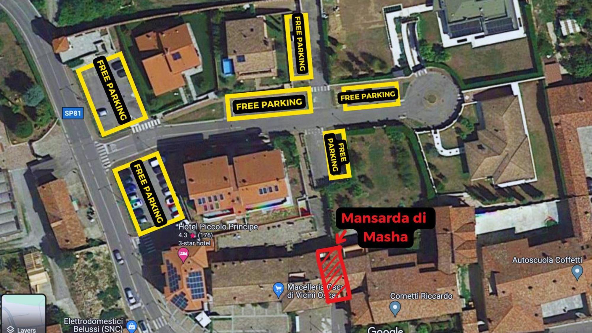 Apartmán Mansarda Di Masha Villongo SantʼAlessandro Exteriér fotografie